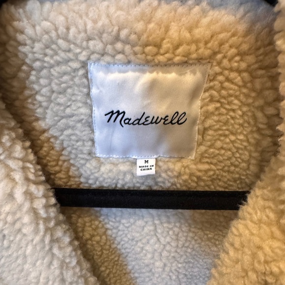 Sherpa Lined Corduroy Swing Chore Coat - Picture 7 of 7